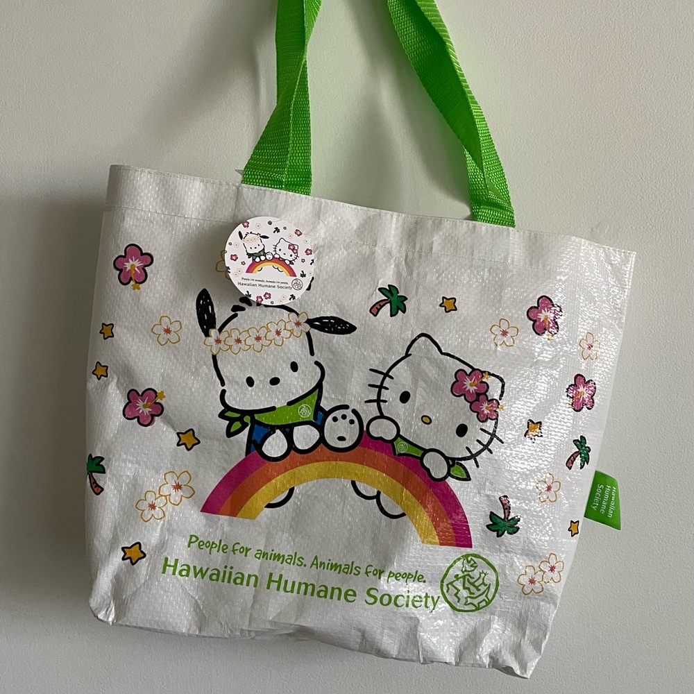 Hello Kitty Pochaco Hawaii Sanrio Eco Tote Bag
